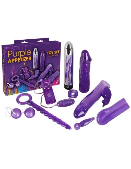 Purple Appetizer - sada sexuálních hraček (9dílná)