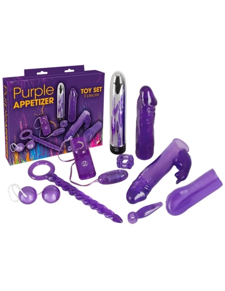 Purple Appetizer - sada sexuálních hraček (9dílná)