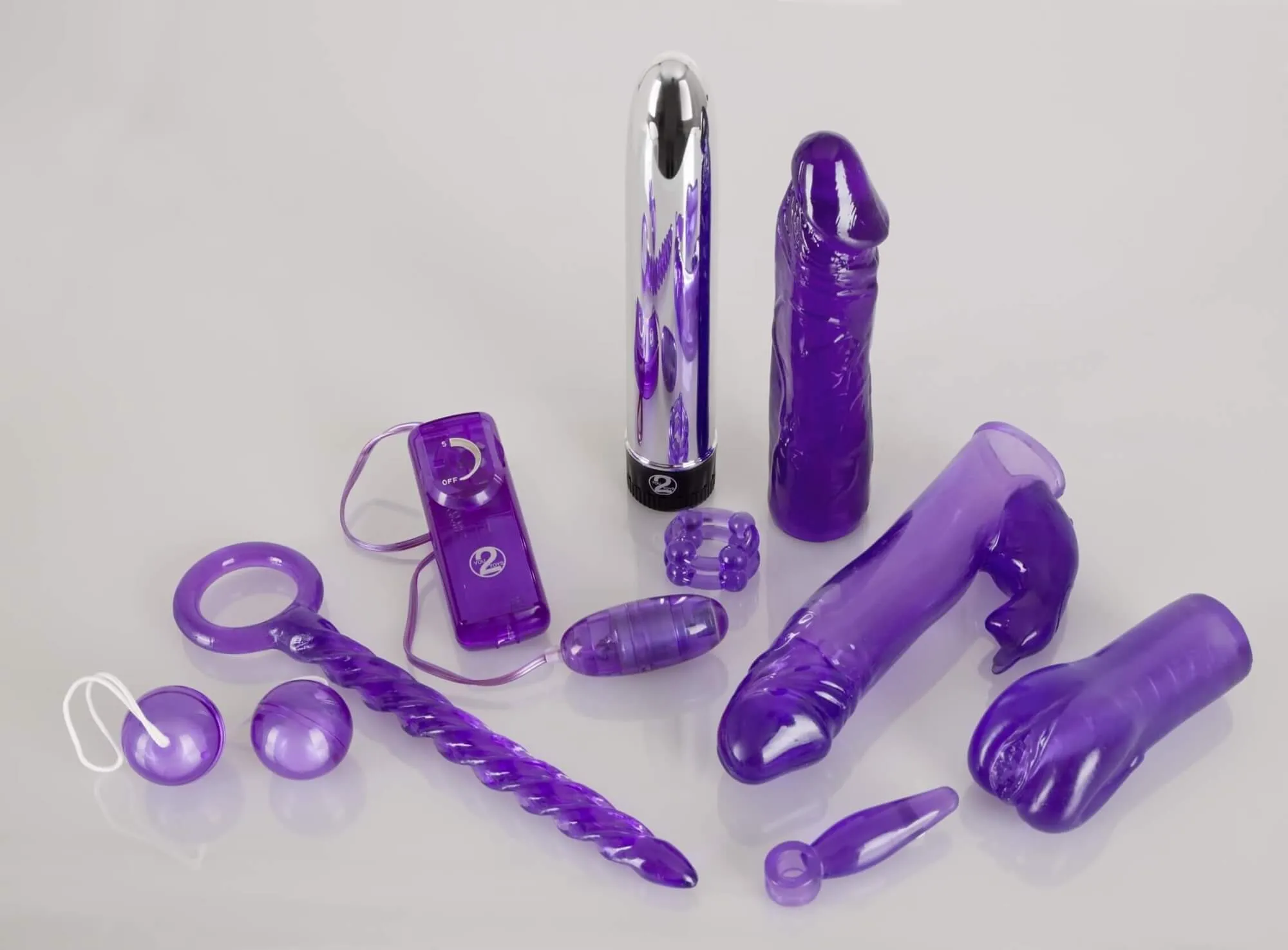 Levně Purple Appetizer - sada sexuálních hraček (9dílná)
