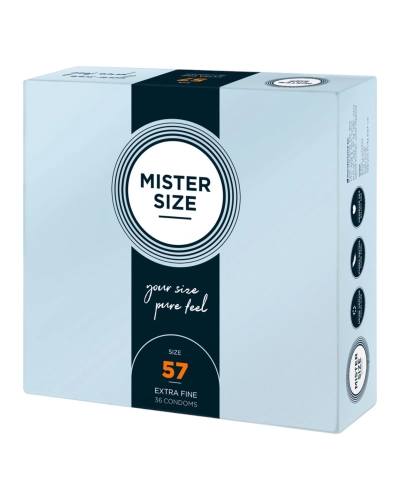 Mister Size tenký kondom 57mm 36ks