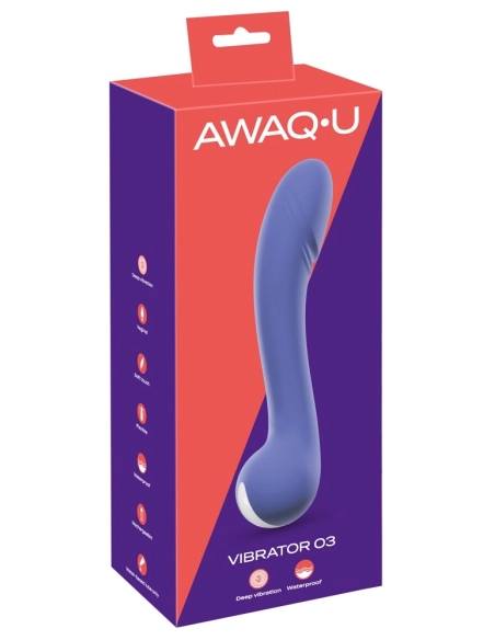 AWAQU 3 nabíjecí vibrátor pro bod G