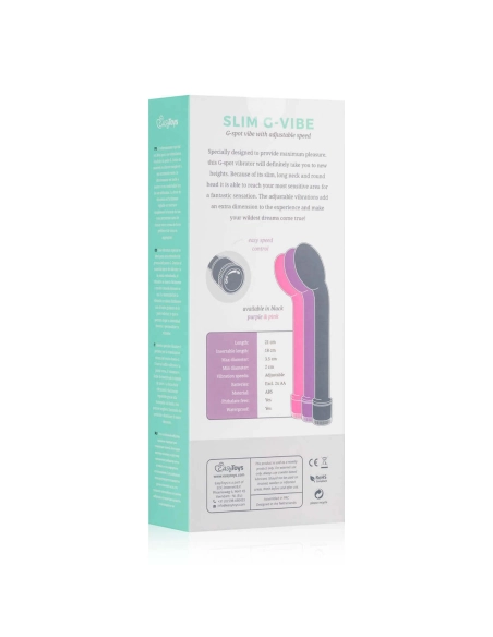 Easytoys štíhlý vibrátor na bod G