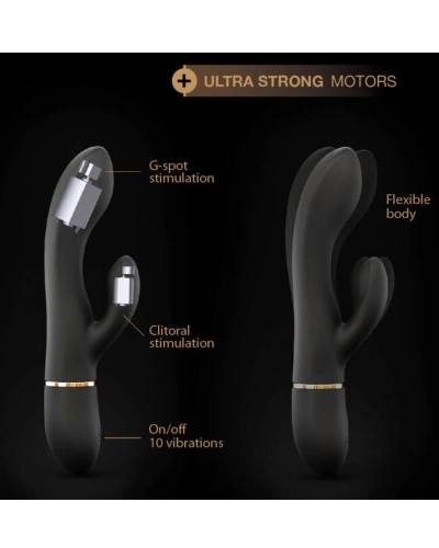 Dobíjecí vibrátor s masážní hlavicí Dorcel Glam