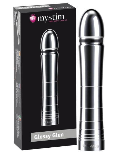 mystim Glossy Glen - elektrické dildo