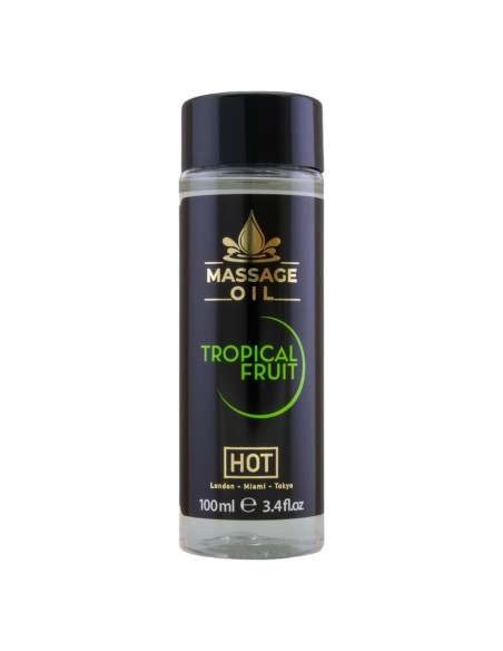 HORKÝ masážní olej - tropické ovoce (100 ml)