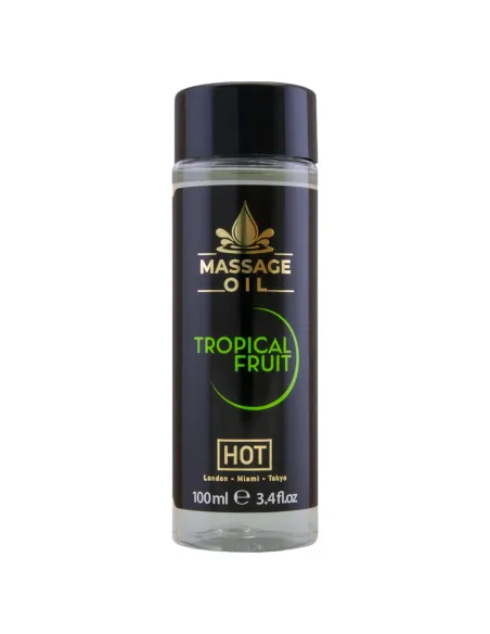 HORKÝ masážní olej - tropické ovoce (100 ml)