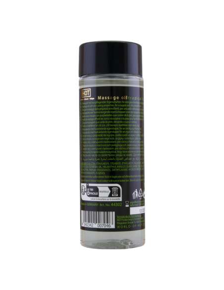 HORKÝ masážní olej - tropické ovoce (100 ml)