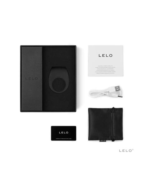 LELO Tor 2- kroužek na penis s akumulátorem (černý)