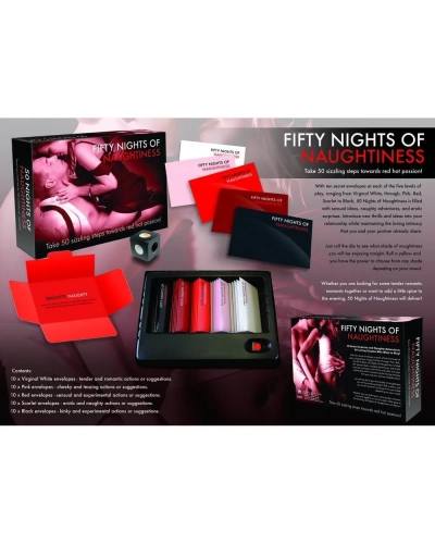 FIFTY NIGHTS OF NAUGHTINESS - erotická společenská hra (v angličtině)