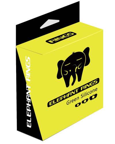 Elephant sada 3 erekčních kroužků na penis