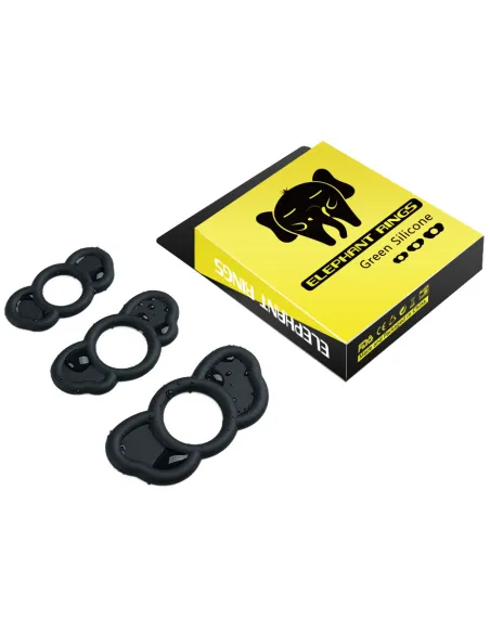 Elephant sada 3 erekčních kroužků na penis