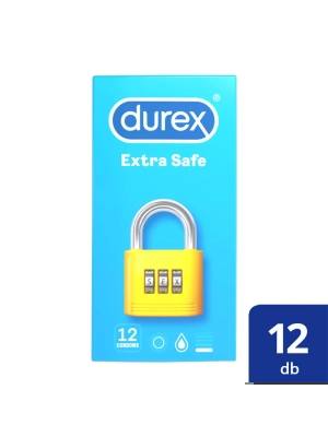 Durex extra safe hrubší bezpečný kondom (12 ks)