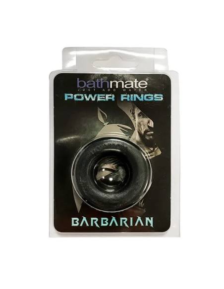 BathMate Barbian černý silikonový erekční kroužek