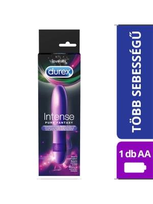 Tyčový vibrátor Durex Pure Fantasy bílý