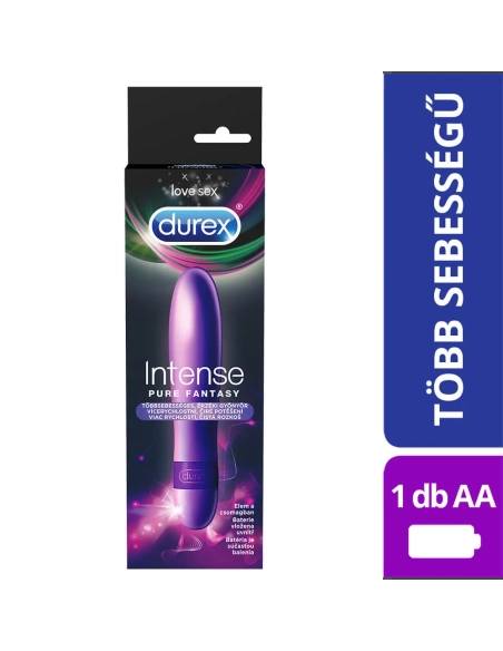 Tyčový vibrátor Durex Pure Fantasy bílý