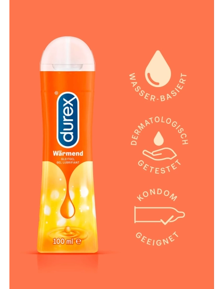 Durex Play Warming lubrikační gel s rozehřívacím účinkem 100ml