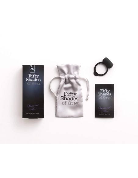 Vibrační kroužek na penis Fifty Shades of Grey Yours and Mine