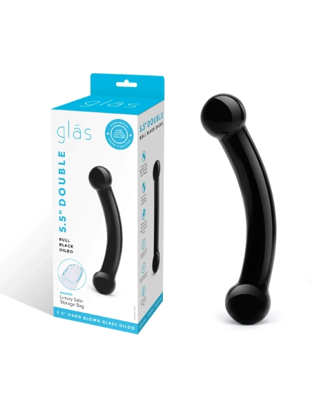 GLAS dvojité dildo