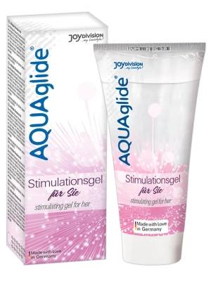 Hřející gel na klitoris JoyDivision AquaAglide Stimulation gel 25ml