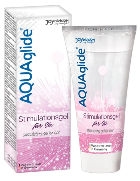 Hřející gel na klitoris JoyDivision AquaAglide Stimulation gel 25ml