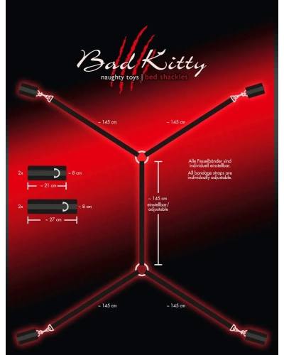 Bad Kitty Bed Shackles