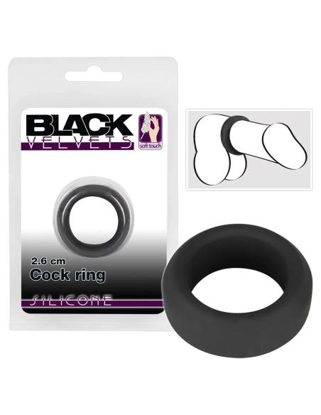 Erekční kroužek na penis You2Toys Black Velvet Cock Ring 2