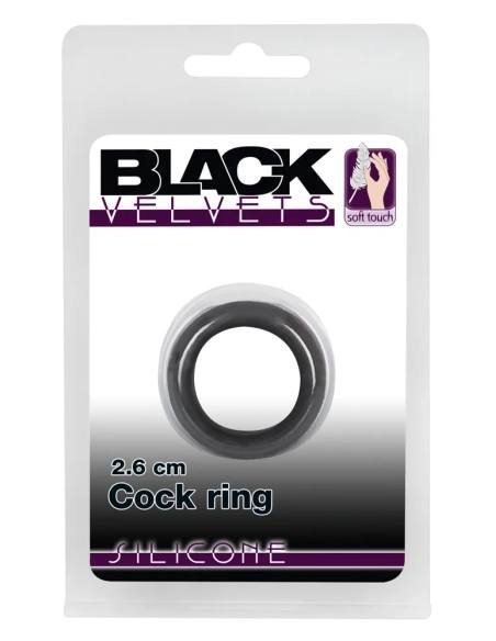 You2Toys Black Velvet Cock Ring