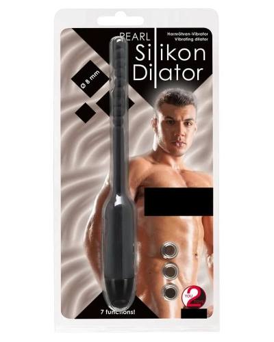 Silikonový vibrátor močové trubice Pearl Dilator Vibe