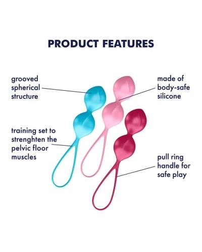 Satisfyer Balls double medium Set 3 kuliček