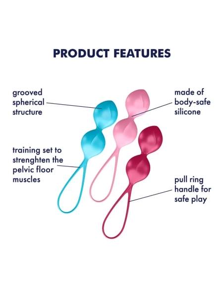 Satisfyer Balls double medium Set 3 kuliček