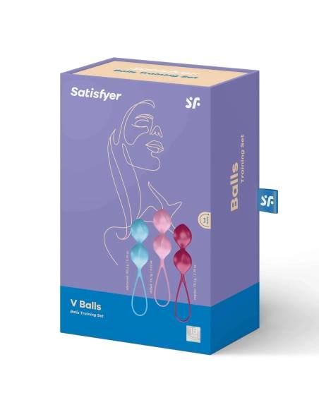 Satisfyer Balls double medium Set 3 kuliček