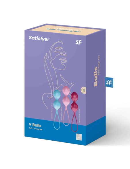 Satisfyer Balls double medium Set 3 kuliček