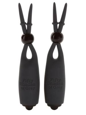 Skřipce na bradavky s vibracemi Fifty Shades Of Grey Sweet Torture