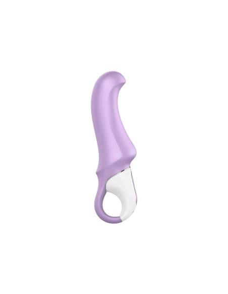 Vibrátor na bod G Satisfyer Vibes Charming Smile fialový
