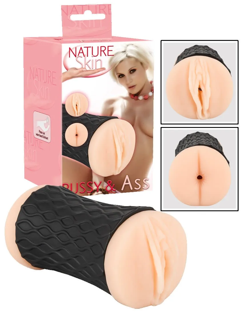 Oboustranný masturbátor vagina/zadeček