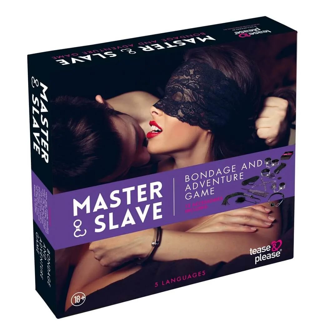 Levně BDSM sada - vzrušující erotická hra pán a sluha