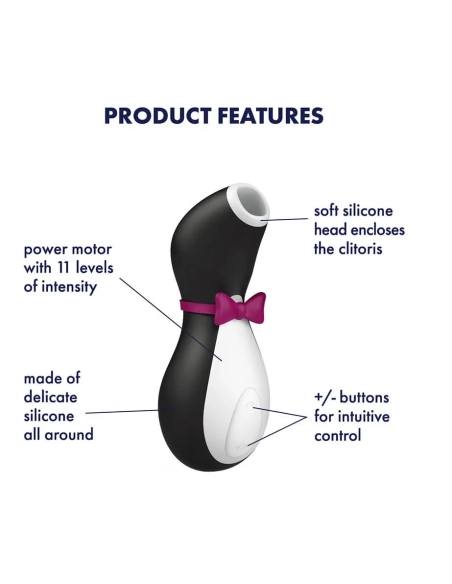Vodotěsný stimulátor klitorisu Satisfyer Pro Penguin Next