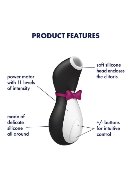 Vodotěsný stimulátor klitorisu Satisfyer Pro Penguin Next