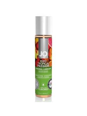 Veganský lubrikační gel na bázi vody JO H2O tropické ovoce 30ml