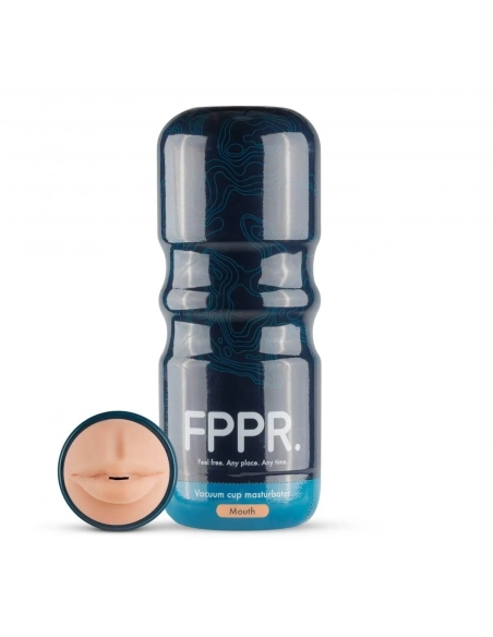Masturbátor realistická ústa FPPR. Mokka
