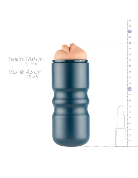 Masturbátor realistická ústa FPPR. Mokka