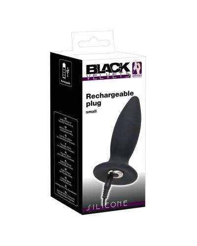 Nabíjecí anální vibrátor pro začátečníky Black Velvet S malý