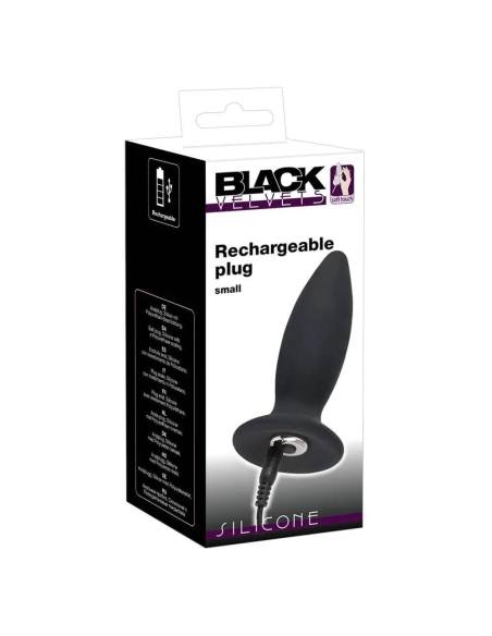 Nabíjecí anální vibrátor pro začátečníky Black Velvet S malý