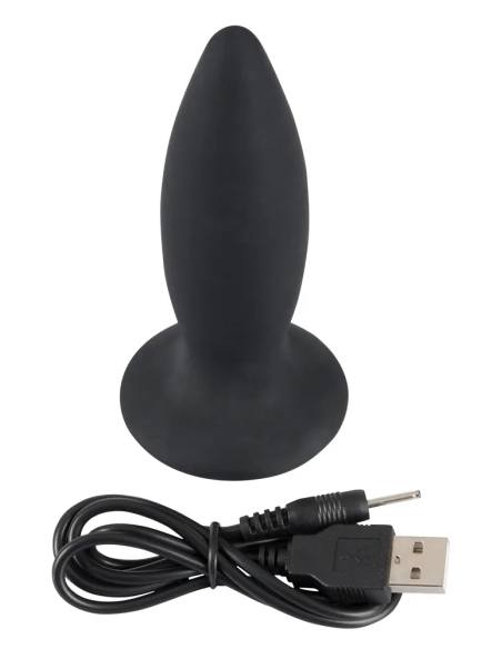 Nabíjecí anální vibrátor pro začátečníky Black Velvet S malý