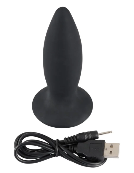 Nabíjecí anální vibrátor pro začátečníky Black Velvet S malý