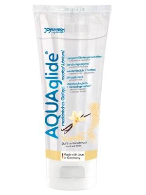 Lubrikační gel na bázi vody AQUAglide liquid vanilka 100 ml
