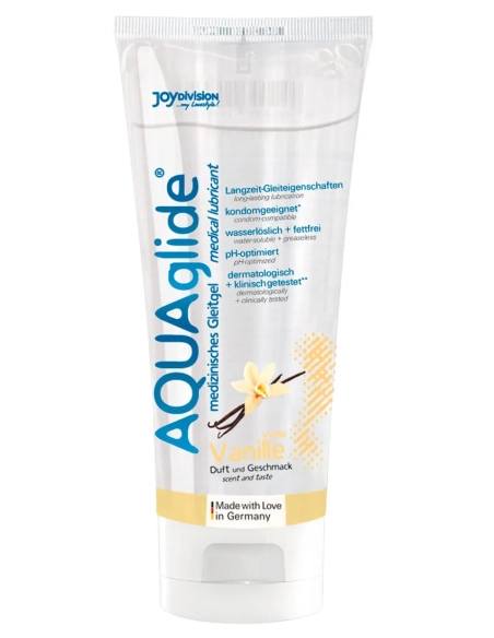 Lubrikační gel na bázi vody AQUAglide liquid vanilka 100 ml