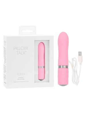 Nabíjecí tyčovýmalý vibrátor Pillow Talk Flirty