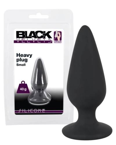 Anální dildo Black Velvet Heavy 40g
