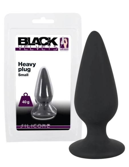Anální dildo Black Velvet Heavy 40g